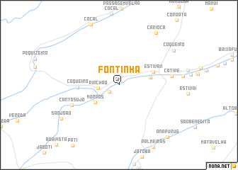 map of Fontinha