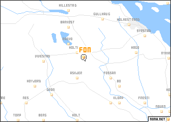 map of Fon