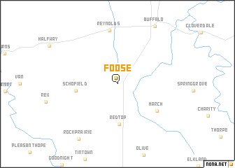 map of Foose