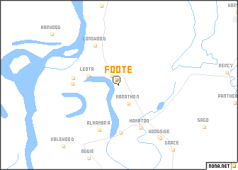 map of Foote