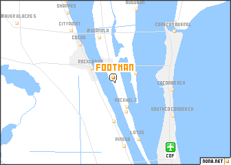 map of Footman