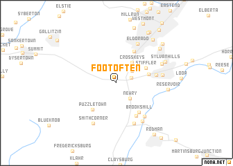 map of Foot of Ten