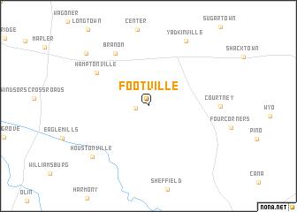 map of Footville