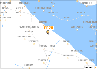 map of Fora