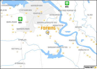 map of Forbing