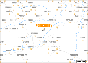 map of Forcarey