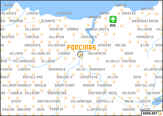 map of Forcinas