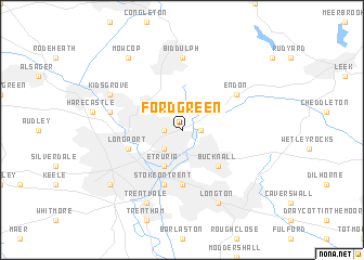 map of Ford Green