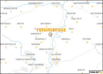 map of Fordingbridge