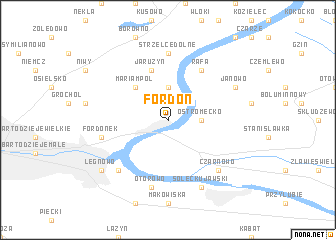 map of Fordon