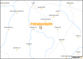 map of Fordoukoura