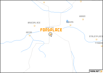 map of Ford Place