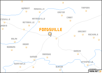 map of Fordsville