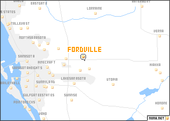 map of Fordville