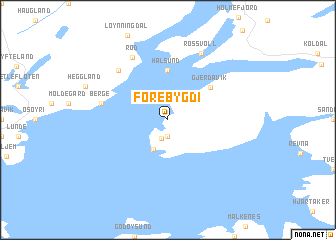 map of Forebygdi
