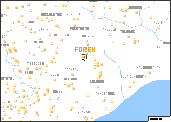 map of Forek