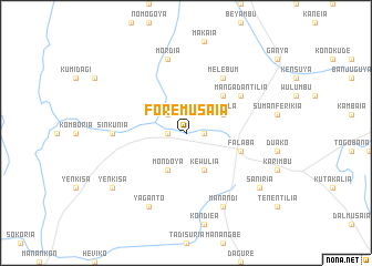 map of Foremusaia