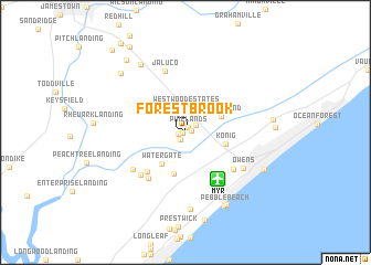 map of Forestbrook