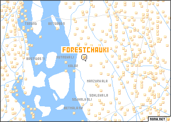 map of Forest Chauki