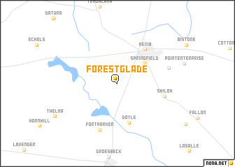 map of Forest Glade