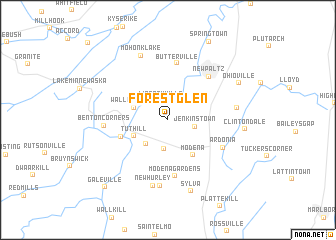 map of Forest Glen