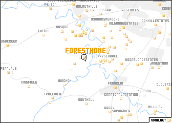 map of Forest Home