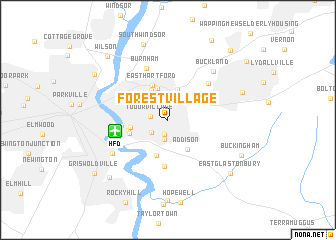 map of Forest Village