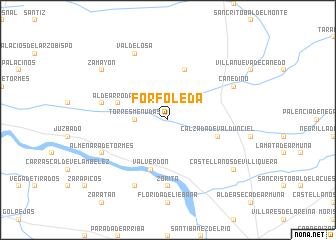 map of Forfoleda