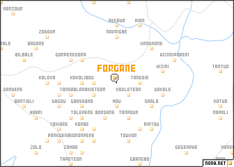 map of Forgané