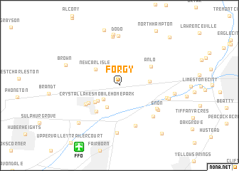 map of Forgy