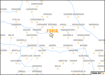 map of Foria