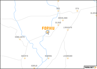 map of Foriku