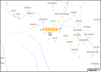 map of Forisse