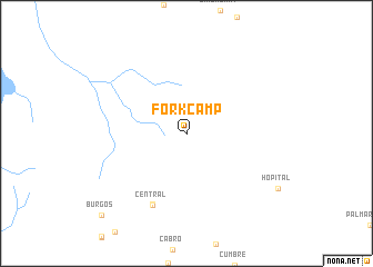 map of Fork Camp