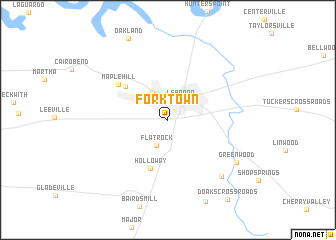 map of Forktown