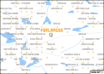 map of Förlångsö