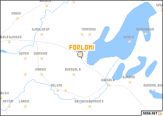 map of Forlomi