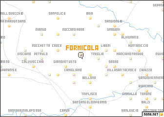 map of Formicola