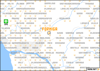 map of Formiga