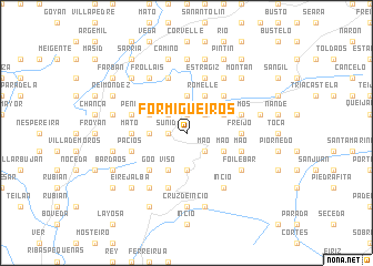 map of Formigueiros