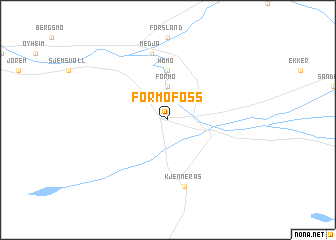 map of Formofoss