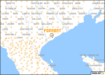 map of Formont