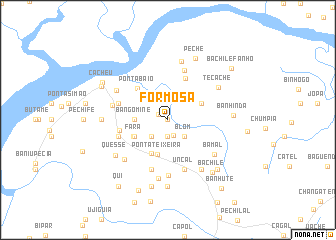 map of Formosa