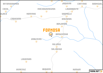 map of Formosa