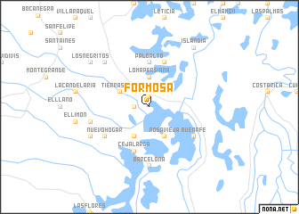 map of Formosa