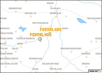 map of Fornalhas