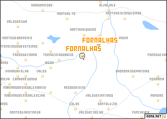 map of Fornalhas