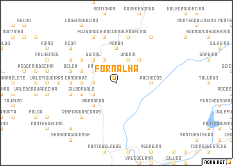 map of Fornalha