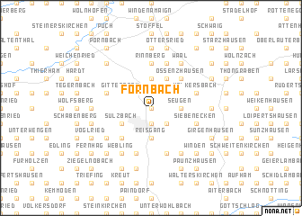 map of Förnbach