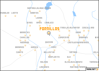 map of Fornillos